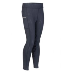 Shires Aubrion React Young Rider Winter Riding Tights Shadow