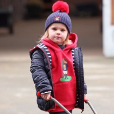 Shires Winnie & Me Padded Coat  Navy