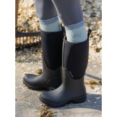 Woof Wear Long Work Boot  Black