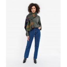 Barbour Women's Rosefield Tartan Scarf