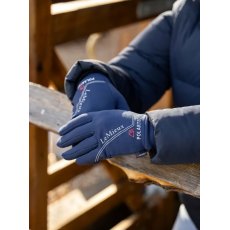 Lemieux Polartec Gloves, Navy