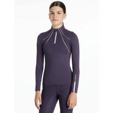 Lemieux Young Rider Mia Mesh Base Layer, Juniper