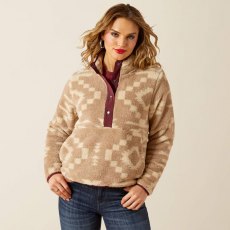 Ariat Women's Berber Snap Front Sweatshirt Ariat Women's Berber Snap Front Sweatshirt