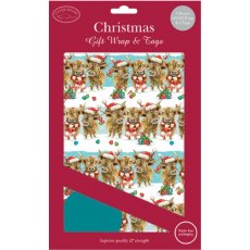 Christmas Wrapping: Highland Cows