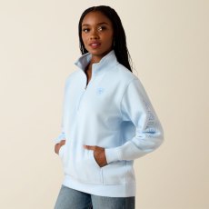 Ariat Women's Foundation Logo 1/2 Zip Sweatshirt Ariat Women's Foundation Logo 1/2 Zip Sweatshirt