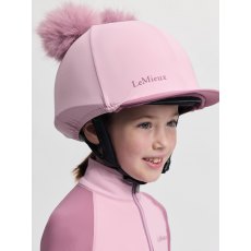 LeMieux Mini Double Pom Hat Silk