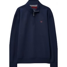 Crew Clothing Pique Half Zip Sweat Crew Clothing Pique Half Zip Sweat