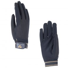 Shires Aubrion Mesh Riding Glove Black