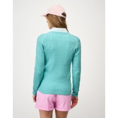 Crew Clothing Women's Heritage Cable V Neck Crew Clothing Women's Heritage Cable V Neck