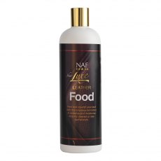 NAF Sheer Luxe Leather Food 500ml (free Towel While Stocks Last)