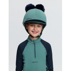 LeMieux Mini Double Pom Hat Silk LeMieux Mini Double Pom Hat Silk