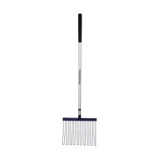 Fyna-lite Rubber Matting Fork Long  Handle