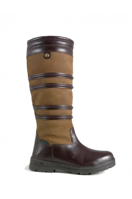 Brogini Brogini Dorchester Country Boot Brown Wide Leg