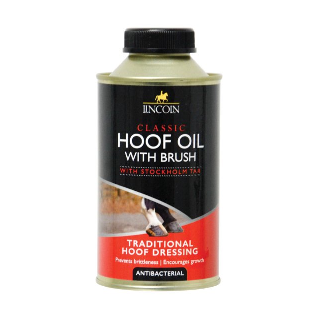 Lincoln Classic Hoof Oil With Brush 500ml
