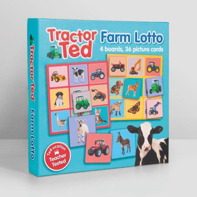 Tractor Ted TRACTOR TED 5 FARM PUZZLE LOTTO