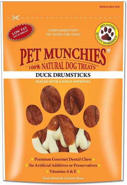 Pet Munchies Pet Munchies Duck Drumsticks - 100g