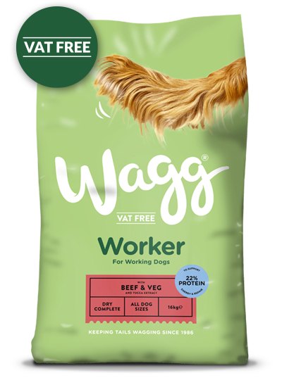 Wagg Worker Dog Food 12kg