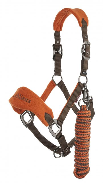 Capezza E Lenza In Pile LeMieux Vogue | Regolabile Con Fibbie In Nichel | Morbido E Confortevole | Unisex Adulto