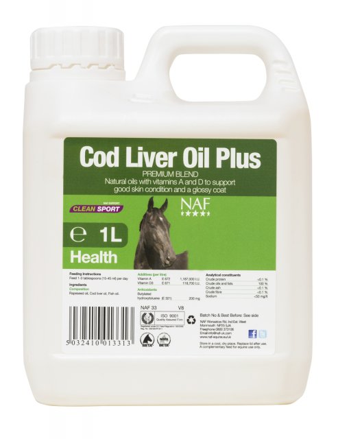 NAF NAF Cod Liver Oil 1 L