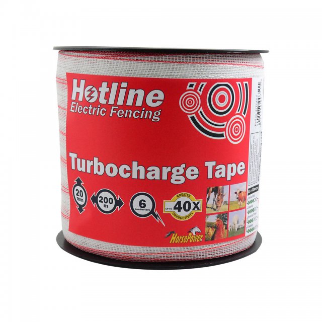Hotline Electric Fencing Hotline Tc43 Turbo Tape 20mm