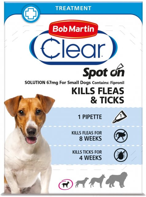 Bob Martin Bob Martin Flea Clear Spot On Small Dog1 Tube