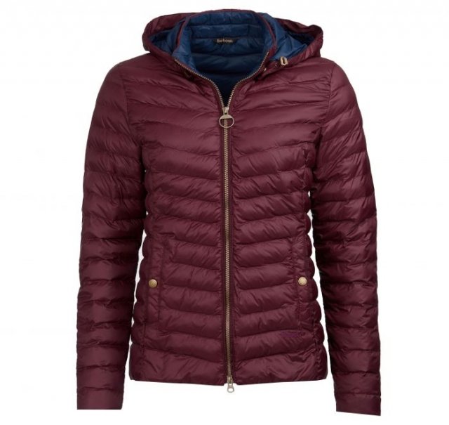 Barbour Barbour Highgate Quilt Aubergine