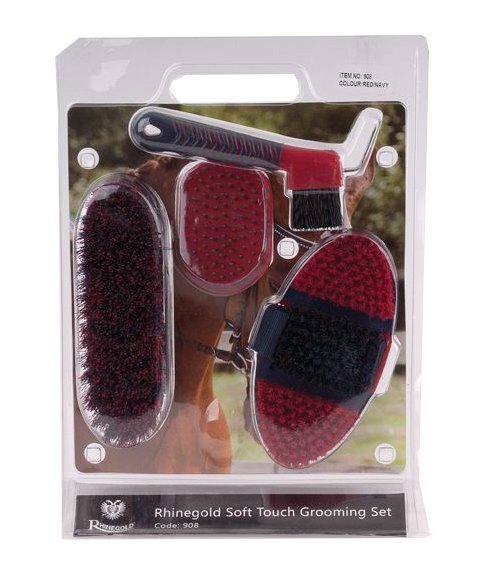 Rhinegold Rhinegold Soft Touch Grooming Kit Blister Pack