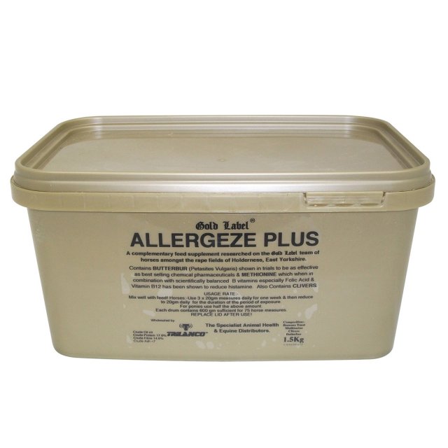 Gold Label Gold Label Allergeze Plus 1.5kg