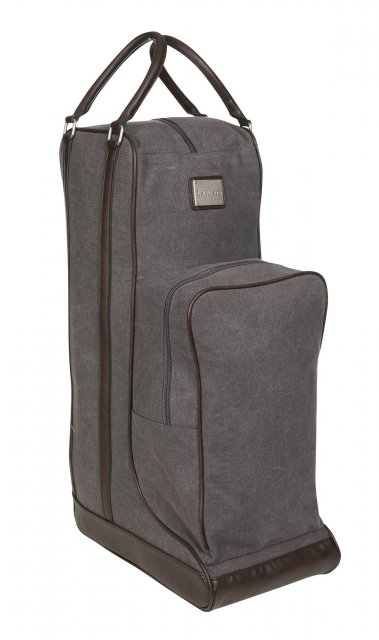 LeMieux LeMieux Luxury Canvas Boot Bag Grey