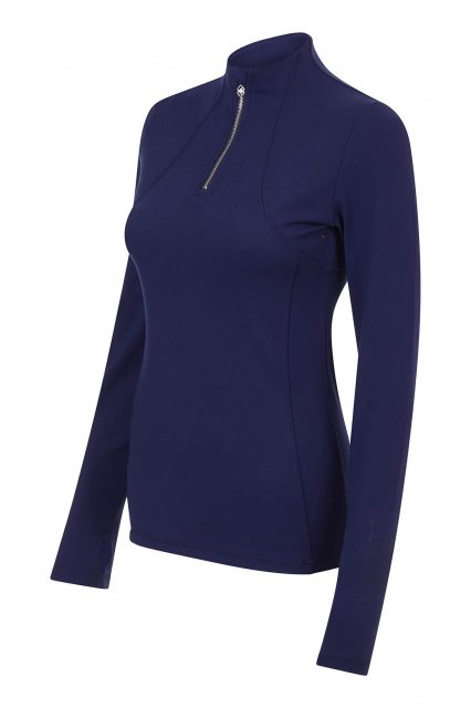 LeMieux My LeMieux Liberte Zip Base Layer  Ink Blue Ladies