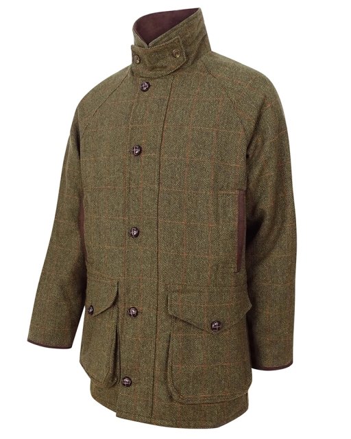 Hoggs Harewood Lambswool Tweed W/p Shooting Coat