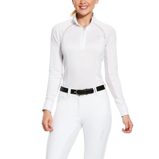 Ariat Ariat Sunstopper Pro 2.0 Show Shirt White