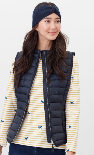 Joules Joules Furlton Padded Gilet Navy