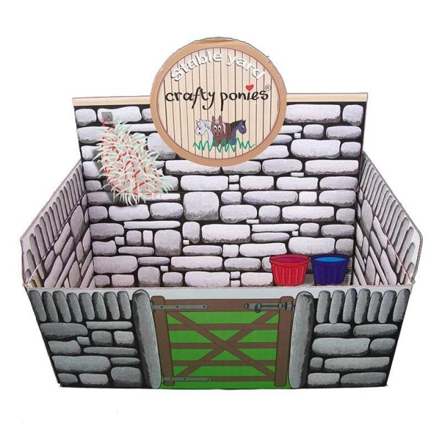 Crafty Ponies Crafty Ponies Cardboard Stable Box