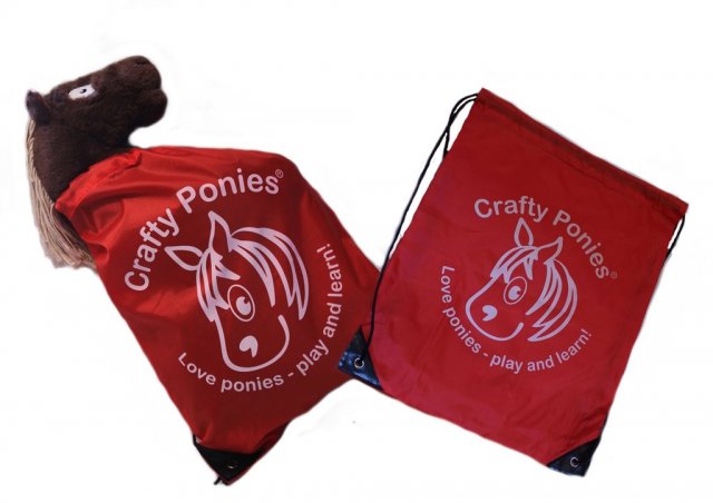 Crafty Ponies Crafty Ponies Drawstring Bags