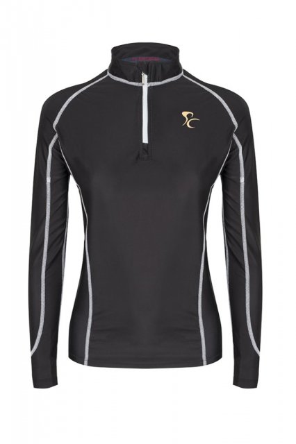 PC Racewear Pc Long Sleeved Lycra Base Layer Black