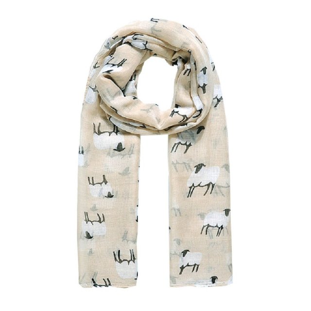 Baa Baa Sheep Printed Scarf