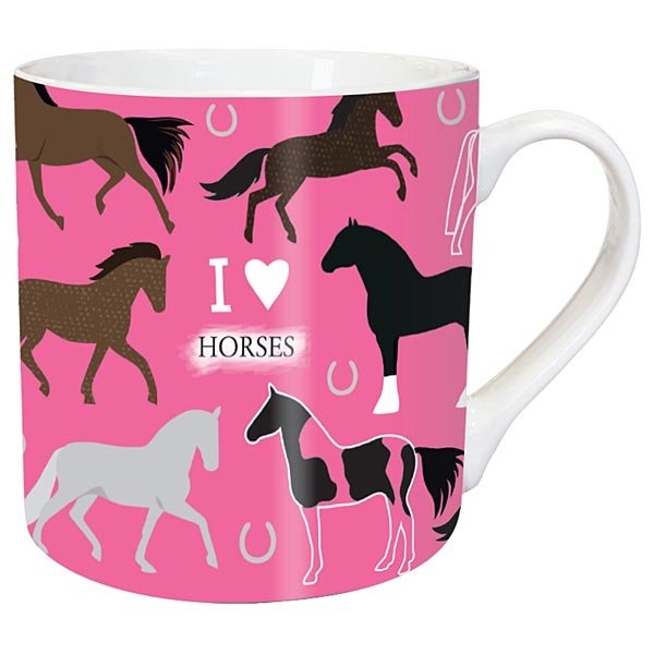 Elico Elico Chunky I Love Horses Mug