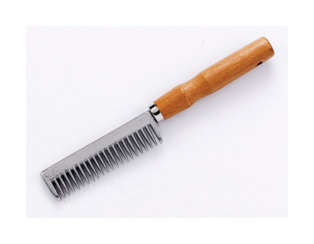 Lincoln LINCOLN TAIL COMB WITH WOODEN HANDLE