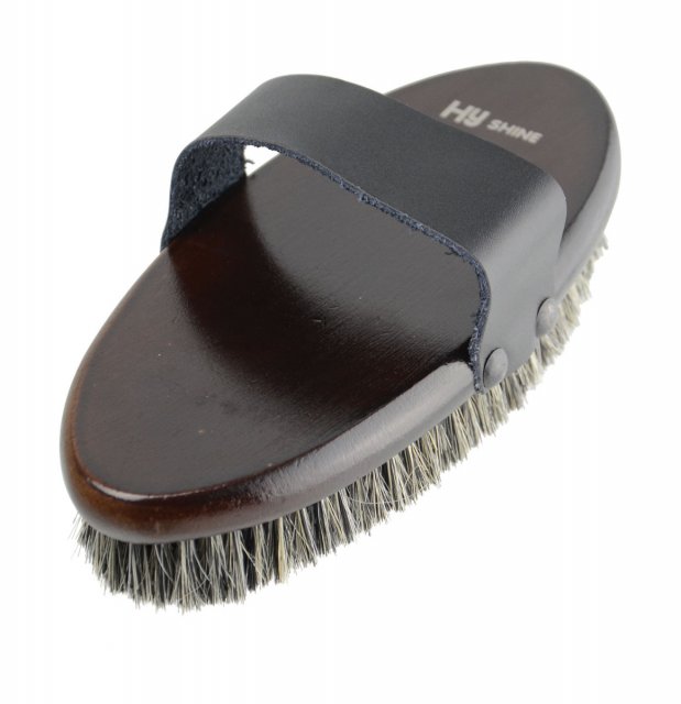 Hy Equestrian Hyshine Wooden Body Brush