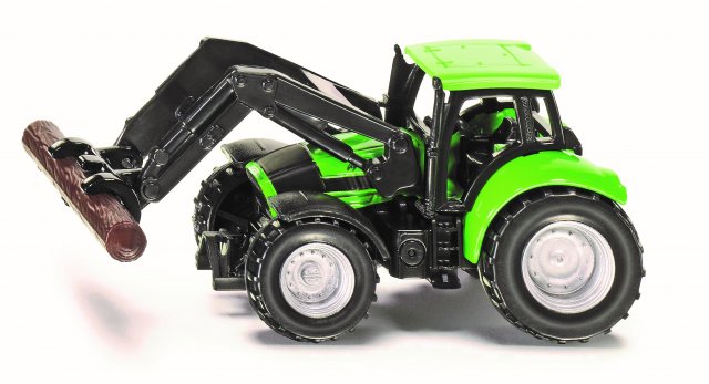 Siku Siku Super Series Deutz Tractor With Log Grabber