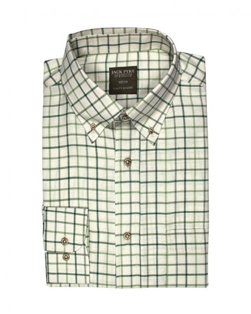 Jack Pyke Jack Pyke Junior Country Shirt Green Check