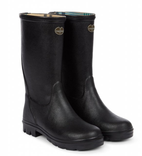 Le Chameau Children's Petite Aventure Jersey Lined Wellingtons