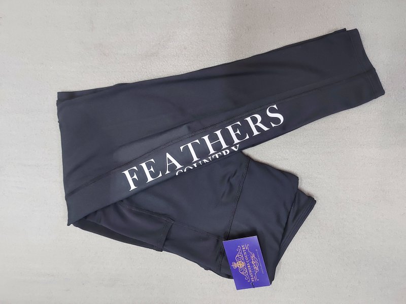 Feathers Country  Feathers Country Thirsk Black Ladies Leggings