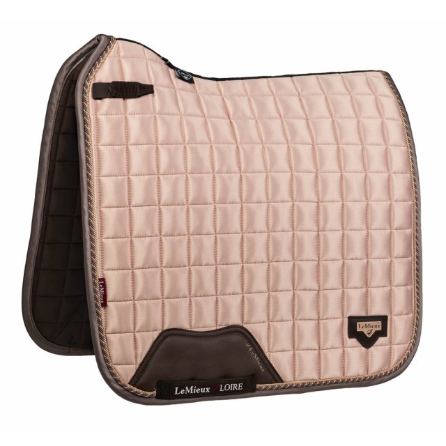 LeMieux LeMieux Loire Classic Dressage Pad Rose / Truffle