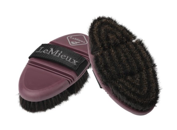 LeMieux LeMieux Flexi Horse Hair Body Brush Oak/ Rioja