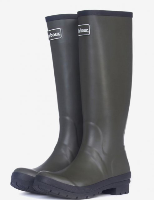 Barbour Barbour Abbey Wellington Boots Olive