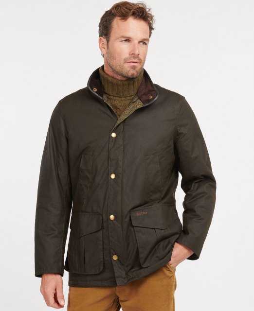 Barbour Barbour Hereford Mens Waxed Jacket