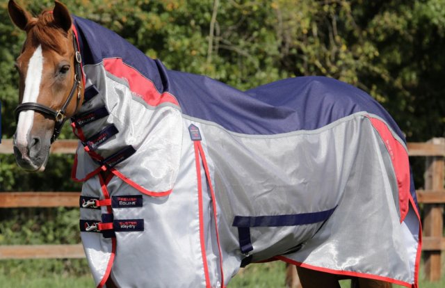 Premier Equine Premier Equine Buster Stay-dry Super Lite Fly Rug With Surcingles Navy