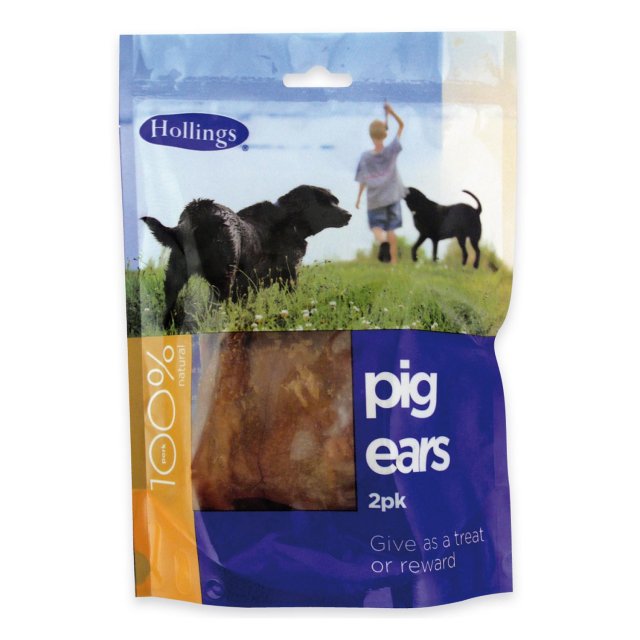 Hollings Hollings Pig Ears - 2pk